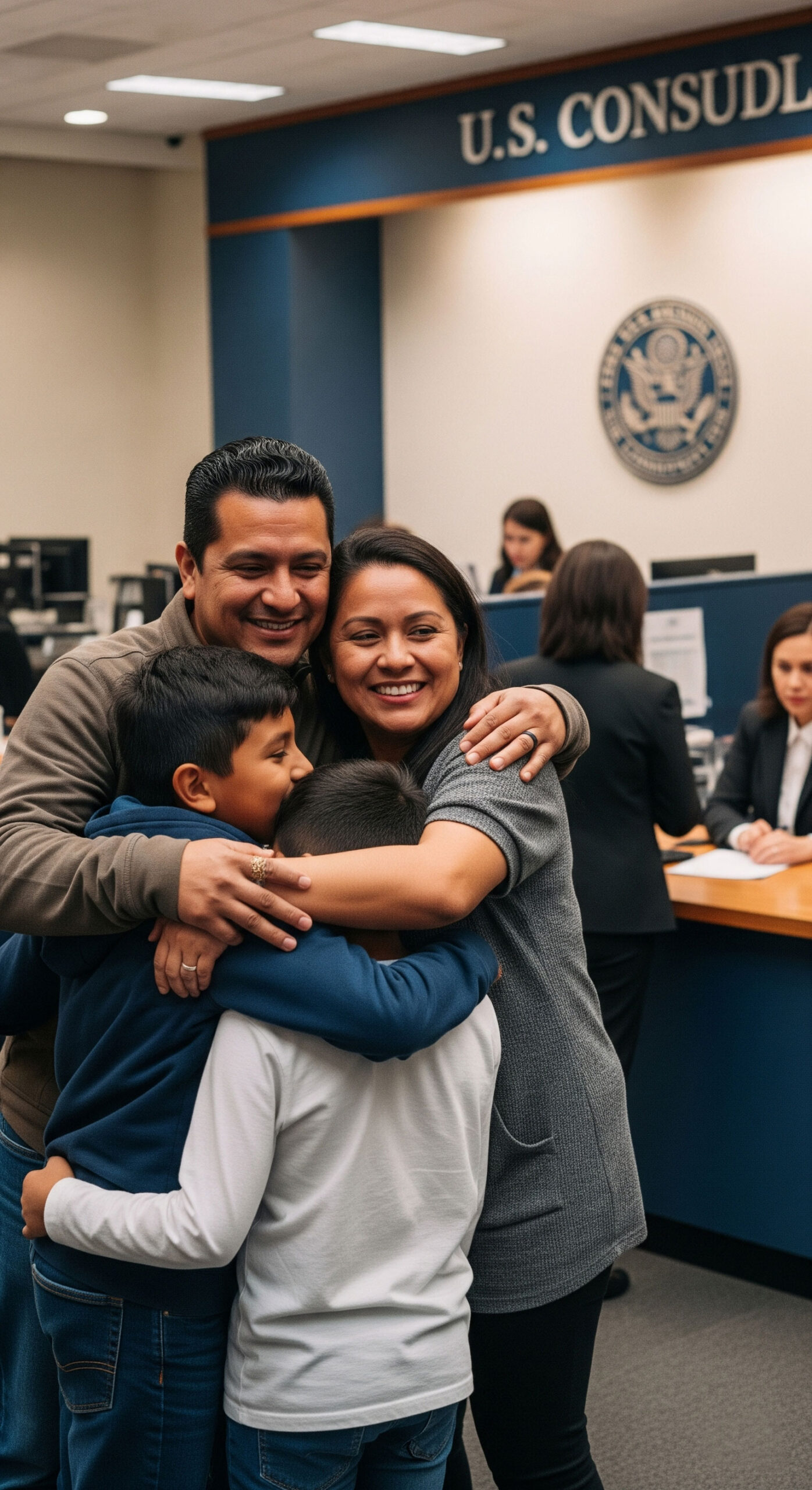 Family reunification, immigration services